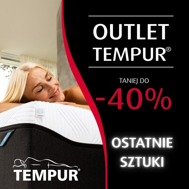 Outlet TEMPUR do -40%